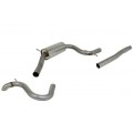 Piper exhaust Volkswagen Golf MK5 1.9 TDI Cat-Back exhaust system 1 Silencer- Discreet